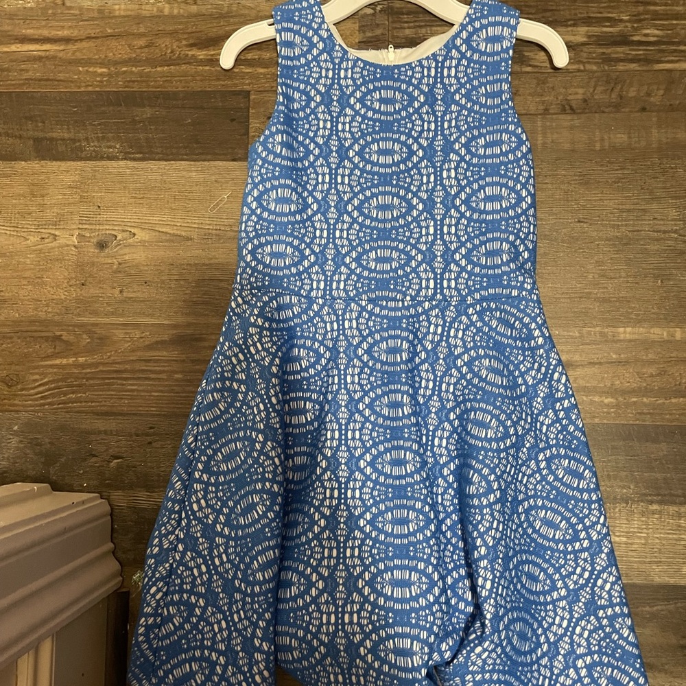 blue formal dress